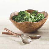Face to Face Salad Serving Set - Mango Wood - Set of 2