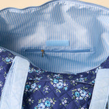 Quilted Weekender Bag | Endless Daydream Navy