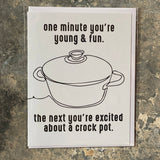 Crockpot Greeting Card