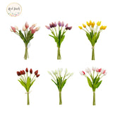 Long Stem Real Touch Tulip Bud Bouquet