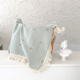 Annie & Charles® Patterned Muslin Blanket