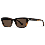 Sienna Slim Cat Eye Polarized Sunglasses | Brown Tortoise