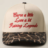 Curse A Little Love A Lot Trucker Hat