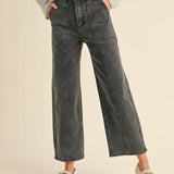 Paneled Stretch Pants | Black