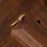 Minimalist Stacking Thin Band Ring in 925 Sterling Silver