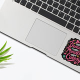 Very Demure Very Mindful Very Cutesy Sticker