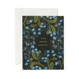 Sympathy Bouquet Card