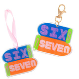 6|7: Backpack Charm/Keychain