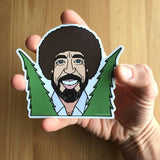 Happy Guy Trees Sticker | Waterproof Vinyl Decal