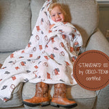 Baby Muslin Swaddle Blanket: Better In Boots