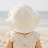 Muslin Baby Bucket Hat: Multiple Colors
