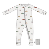 Bamboo 2-Way Convertible Zip Romper | Rush Hour