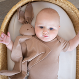 Organic Cotton Bunny Lovey | Mocha