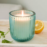 Yuzu Sage 1 Wick Candle In Colored Glass
