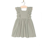 Flutter Tank Dress | Steel Stripe