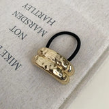 Gold Metal Hair Tie Hair Accessory Hair Band