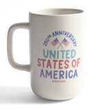 United States of America 250th Anniversary Tall Ceramic Mug
