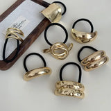 Gold Metal Hair Tie Hair Accessory Hair Band