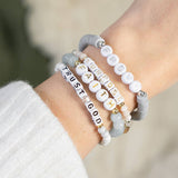 Trust God Letter Bracelet