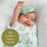 Relaxing Eucalyptus Baby Swaddle Blanket