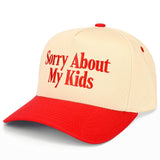 Sorry about my kids Two Tone Trucker Hat