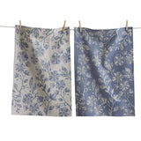 Canyon Print Floral Dishtowel Set: Multiple Colors