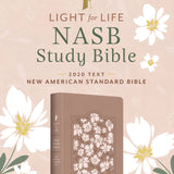 Light for Life NASB Study Bible (Blush Bouquet)