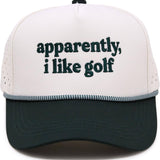 Kid's "Apparently, I Like Golf" Hat