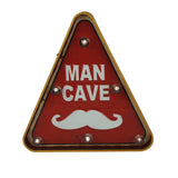 LED Lighted "Man Cave" Metal Wall Decor
