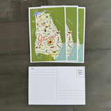 Georgia 4" x 6" Postcard