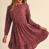 Tween Kids Girls Knit Long Sleeve Dress