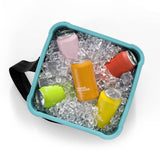 FOAM 22 Qt. EVA Light Hybrid Cooler Holds 30 Cans - Cyan