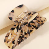 2 Piece Tortoise Shell Hair Claw Set