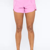 Highwaist Athleisure Split Shorts | Assorted Colors