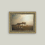Farmhouse East Frisia Framed Antique Art