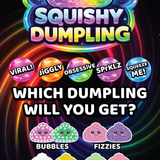 Fun Doh Mystery Dumpling Squishy Toy: Multiple Sizes