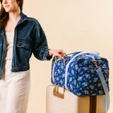 Quilted Weekender Bag | Endless Daydream Navy