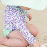 Magical Mermaid Long Sleeve One Piece Rash Guard Swimsuit