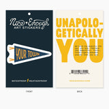 Newnan Pennant Sticker