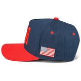 USA on Two Tone Trucker Hat