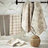 Canyon Print Floral Dishtowel Set: Multiple Colors