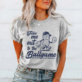 Take Me Out To The Ballgame With Peanut Tee