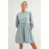 Crinkle Knit Romper