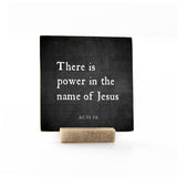 There Is Power Sign with Stand
