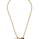Georgia Bulldogs Ball Bead Charm Necklace