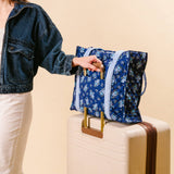 Quilted Tote Bag | Endless Daydream Navy