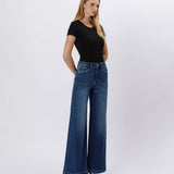 Libby Tummy Control High Rise Wide Leg Jeans