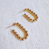 Dotty Square Hoop Earrings