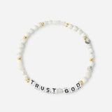 Trust God Letter Bracelet