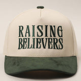 Raising Believers Suede Trucker Hat
